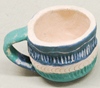 Under-glazed mug